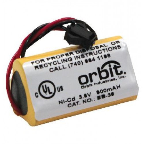 Orbit EB-36 3.6V, 900MAH, NiCd Battery 