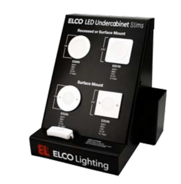 Elco Lighting DISP - CM LED Mini Light Counter Top Display - Sonic Electric