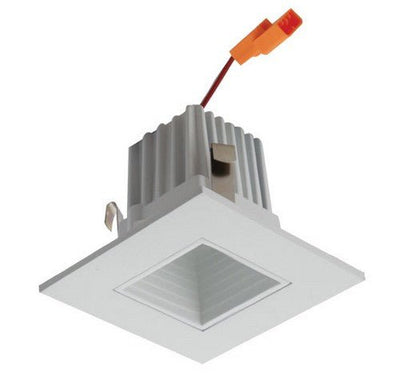 ELCO Lighting E215C0627W 9W 2" Square LED Baffle Light Engines 2700K, 600lm - White Finish