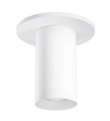 Elco Lighting E25FW - 10CT5 2" Koto Sylo, Surface Mount, 1000lm 38º lens Beam Angle - White Finish - Sonic Electric