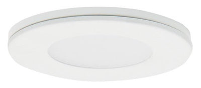 ELCO Lighting E261B Undercabinet Pucks, Sedum Mini Super Slim Round LED Puck Light 2.2W, 3000K, 170lm 12V - Black Finish