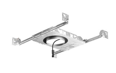 Elco Lighting E2KCL08IC 2" Canless Koto IC New Construction Frame, 950lm, 11.9W - Sonic Electric