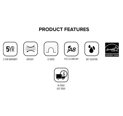 ELCO Lighting E2LC175RICA 9W 2" IC Airtight Remodel Housing - Sonic Electric