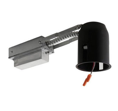 ELCO Lighting E2LRC106 9W 2" Non-IC Airtight Remodel Housing - Black Finish