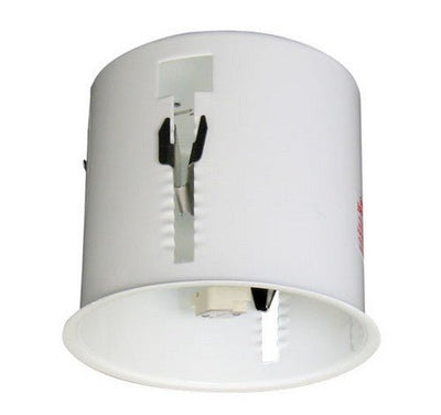 ELCO Lighting E400 4" Housing for Remote Transformer for MR16 Bi-Pin - White Finish