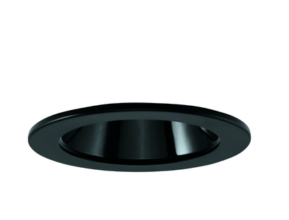 Elco Lighting E410C1627BB2 4" LED Light Engine with Reflector Trim, 18W, 1600lm, 2700K, 60° Beam - Black Finish