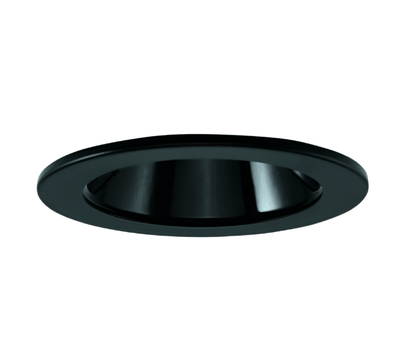 Elco Lighting E410C16SDBB-F 4" LED Light Engine with Reflector Trim, 9.6W-18W, 1600lm, Sunset, 38° Beam - Black Finish