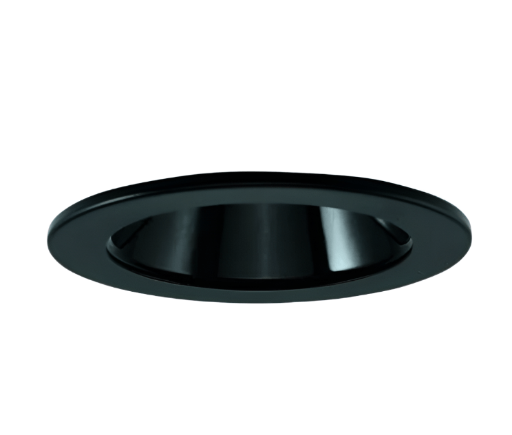 Elco Lighting E410C16SDBB - F 4" LED Light Engine with Reflector Trim, 9.6W - 18W, 1600lm, Sunset, 38° Beam - Black Finish - Sonic Electric