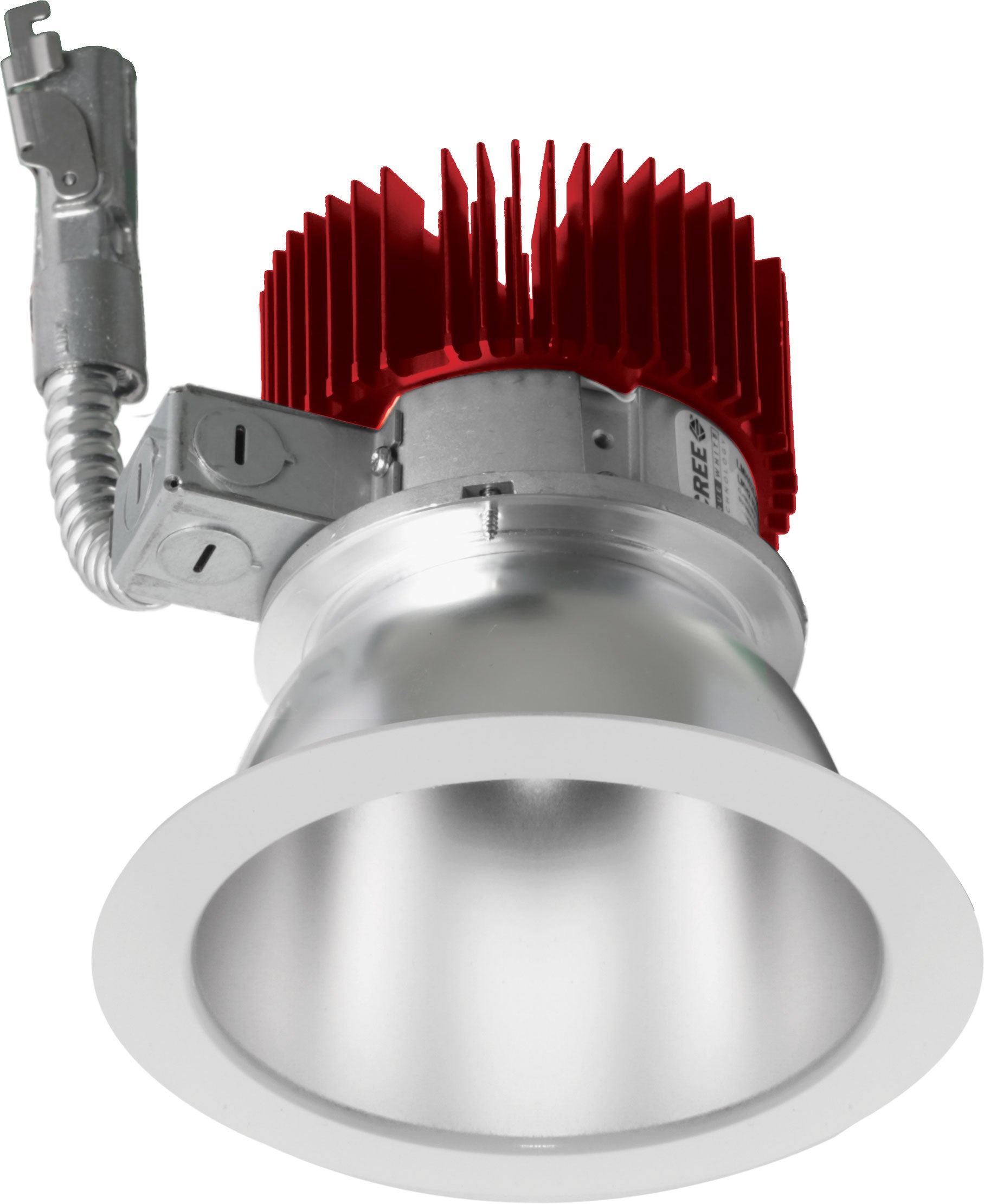 Elco Lighting E410L16SDHW 4" Reflector LED Light Engine Trims, CCT Sunset, 1600lm, Beam Angle 60 Degree, - Haze W/ White Finish Finish - Sonic Electric