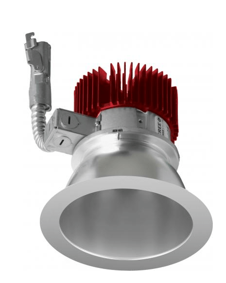 Elco Lighting E410L2030H2 - N 4" Reflector LED Light Engine Trims, CCT 3000K, 2000lm, Beam Angle 24 Degree - Haze Finish - Sonic Electric