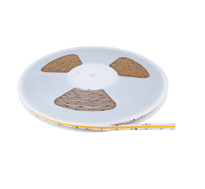Elco Lighting E44CB2430100 4.5W/ft Indoor COB LED Tape Light 365lm, 3000K, 24V - White Finish - Sonic Electric