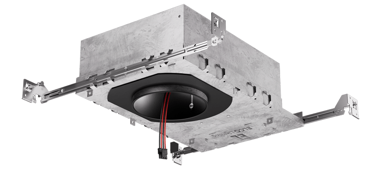 Elco Lighting E45KT10ICAC 4" Square Wall Wash Reflector LED Light Engine Trims, IC Airtight Housing, 14W, 1000LM, Control Ready - Sonic Electric