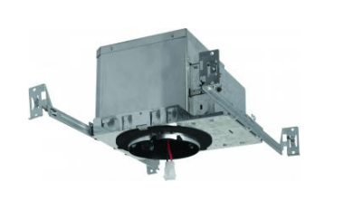 Elco Lighting E4LC16D2 - EM2 4" Cedar System Non - IC New Construction Housing w/Driver, 1600lm, 120 - 277V, Dimming Triac/ELV/0 - 10V, Gen 2, 2 Emergency Battery up to 1100lm - Sonic Electric