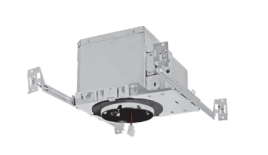 Elco Lighting E4LC16ICA2 4 Inches Cedar System New Construction IC Airtight Housing w/Driver, 120V - Sonic Electric