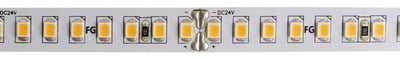 ELCO Lighting E60-2430-16 6W/ft. High Output Indoor LED Tape Light 16ft. Reel 6W, 3000K, 550lm, 24V - White Finish