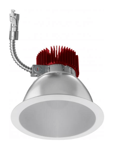 Elco Lighting E610L3030W2 - F 6" Reflector LED Light Engine Trims 31W, 3000K, 3000lm, Beam Angle 38°, Gen 2 - White Finish - Sonic Electric