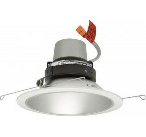 ELCO Lighting E610R1235H Cedar System Modern LED 6 inch Recessed Lighting Module & Driver with Reflector Trim 1250lm 3500K - Haze with White Ring Finish Finish - Sonic Electric
