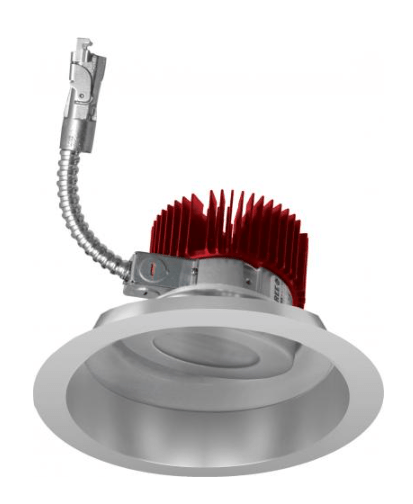 Elco Lighting E618L3027H2 6" LED Light Engine with Adjustable Trim 31W, 2700K, 3000lm, Beam Angle 60° - Haze Finish - Sonic Electric