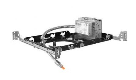 Elco Lighting E6LFU20S 6" New Construction Plaster Frame with Driver, 29.4W, 2000lm, 120/277V - Sonic Electric