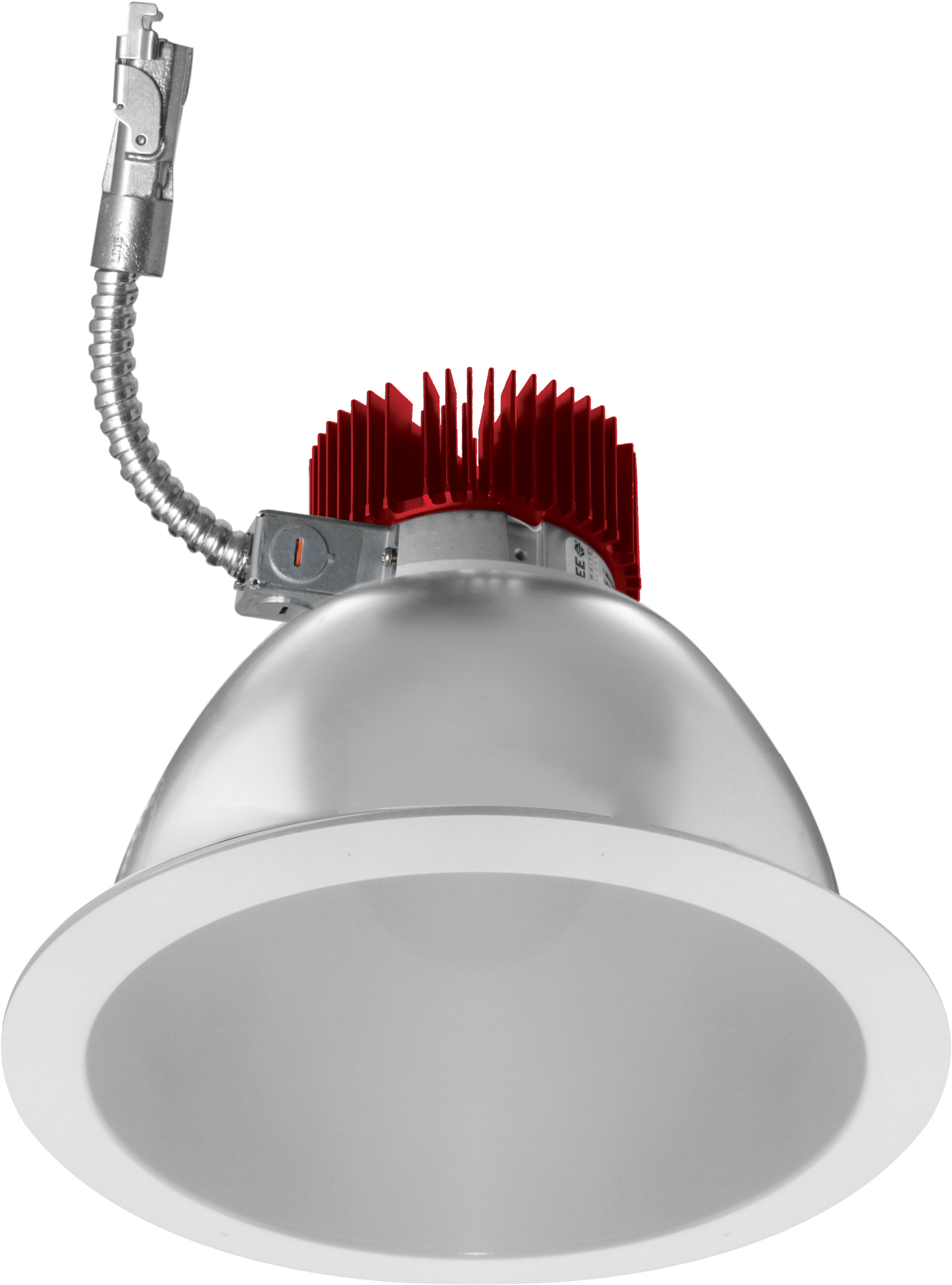 Elco Lighting E810L1630W2 8" Reflector LED Light Engine Trims, 18W, 1600lm, 3000K - White Finish - Sonic Electric