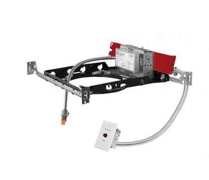 Elco Lighting E8LFU20D2 - EM2 8" New Construction Plaster Frame with Driver, 2000lm, 120 - 277V, Gen 2, Dimming Triac/ELV/0 - 10V, 12W Emer. Backup - Sonic Electric