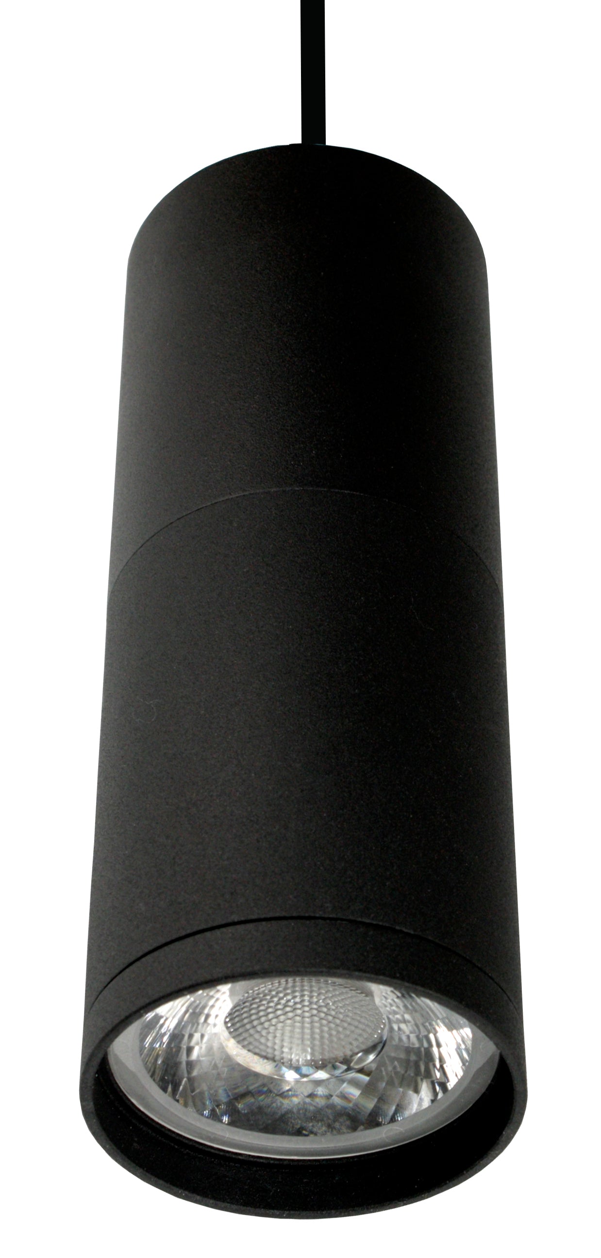 Elco Lighting EDL81CT3B 18Watt LED Diecast Aluminum Pendant 1490LM - Black Finish - Sonic Electric