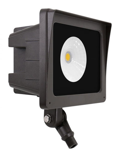 ELCO Lighting EFL45M50FL Medium LED Floodlight 45W 5000K 5400lm 120/277V Medium Flood Dark - Bronze Finish