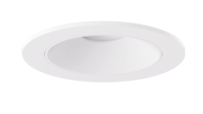 Elco Lighting EKCL4116W Pex 4" Round Shallow Reflector - White Finish