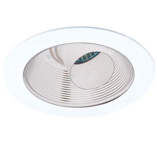 ELCO Lighting EL1431W 4" Adjustable Spot Baffle Trim - White Finish - Sonic Electric