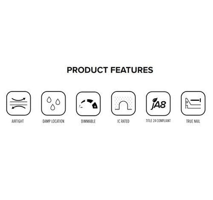 ELCO Lighting EL1499IC20A 20W 4" Low Voltage Airtight IC Housing - Sonic Electric