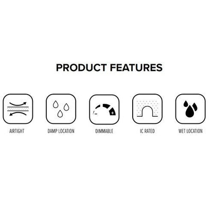 ELCO Lighting EL1499LDRICA 12W 4" Remodel Housing with Magnetic Transformer - Sonic Electric