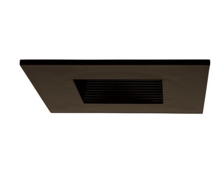 ELCO Lighting EL2384BZ 3 Inches Die - Cast Square Adjustable Baffle Trim - Bronze Finish - Sonic Electric