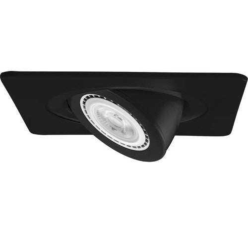 ELCO Lighting EL2388B 3" Die - Cast Adjustable Square Trim - Black Finish - Sonic Electric