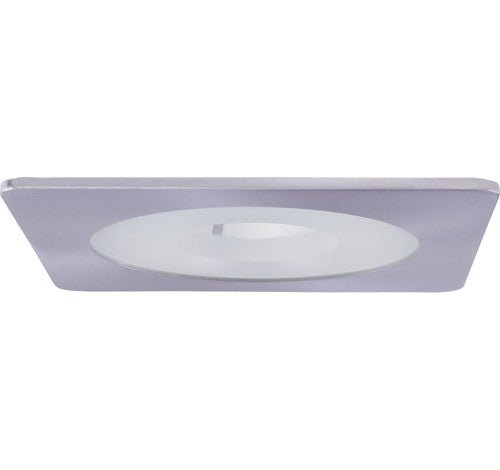 ELCO Lighting EL2415N 4" Square Shower Trim with Frosted Pinhole Lens - Nickel Finish - Sonic Electric