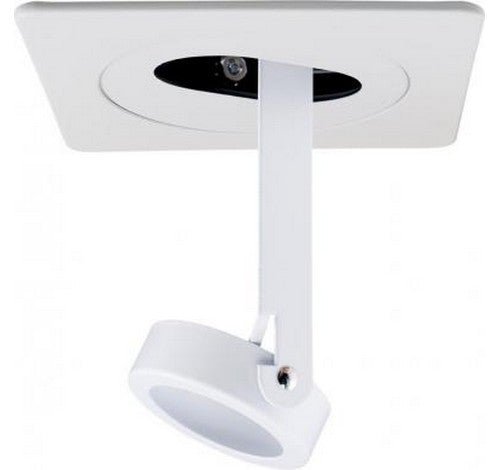 ELCO Lighting EL2418W 4" Drop Adjustable with Gimbal Ring Trim - White Finish - Sonic Electric