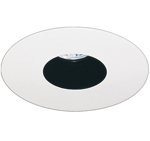 ELCO Lighting EL2521B 6" Reflector Cone Trim Black with White Ring - Sonic Electric