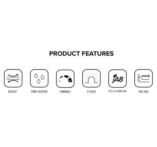 ELCO Lighting EL2699ICA 3" Magnetic Low Voltage Airtight IC Housing for MR16 Bi - Pin - Sonic Electric