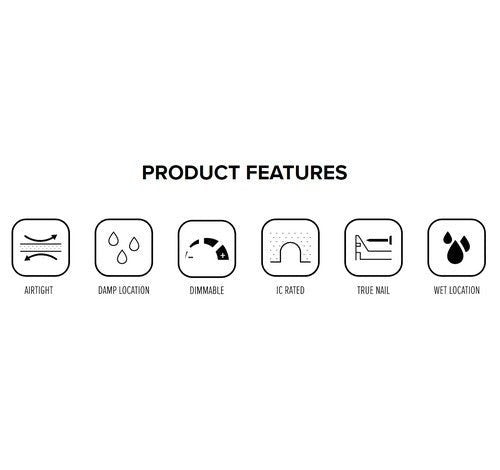 ELCO Lighting EL2699LDICA 12W 3 Inch New Construction Housing with Magnetic Transformer - Sonic Electric