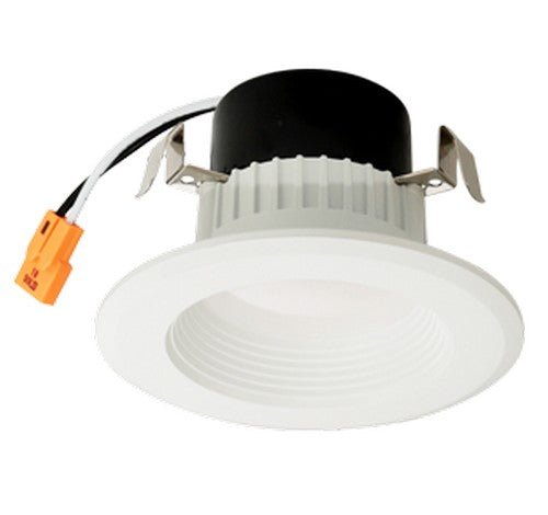 ELCO Lighting EL31127W 9W 3" Round LED Baffle Insert Recessed Lighting Trim 2700K - White Finish - Sonic Electric