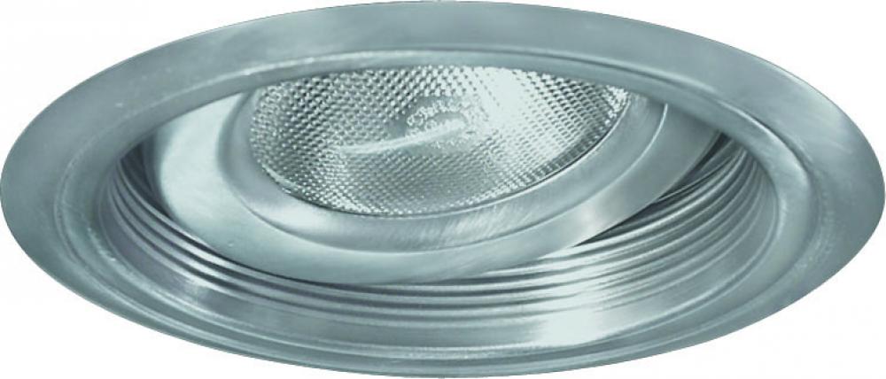Elco Lighting EL376N 6" Adjustable Phenolic Baffle Trim with Gimbal - Nickel Finish - Sonic Electric