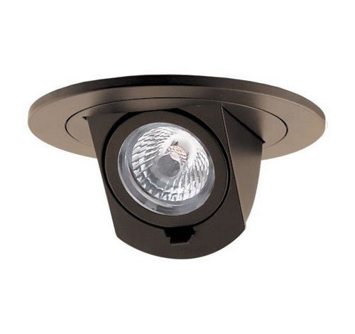 ELCO Lighting EL39727BZ Modern 3" LED Adjustable Pull - Down Insert 2700K - Bronze Finish - Sonic Electric