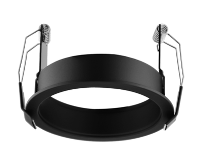 Elco Lighting EL3WCRB 3" Knife Edge Wood Ceiling Trim - Black Finish