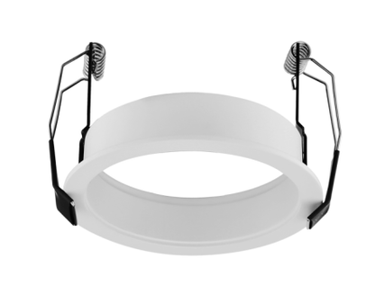 Elco Lighting EL3WCRW 3" Knife Edge Wood Ceiling Trim - White Finish - Sonic Electric