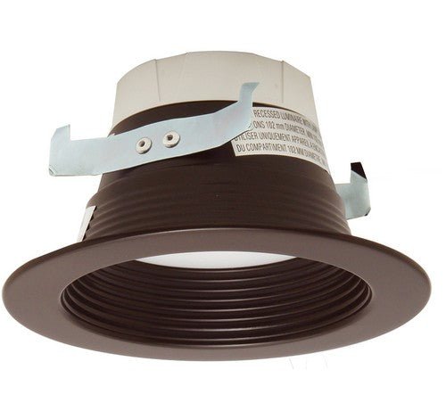 ELCO Lighting EL410SDBZ Sunset Modern LED 4" Dimming Baffle Insert - Bronze Finish - Sonic Electric