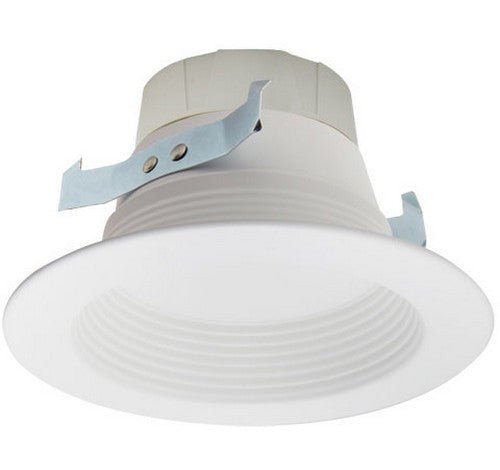 ELCO Lighting EL410SDW Sunset Contemporary White LED 4" Dimming Baffle Insert - White Finish - Sonic Electric