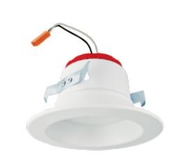 ELCO Lighting EL41540W 4" Round LED Insert Reflector Recessed Lighting Trim 4000K - White Finish - Sonic Electric