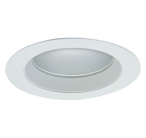 ELCO Lighting EL4424W Mahogany System 4 Inch Reflector Trim with Frosted Lens - White Finish - Sonic Electric