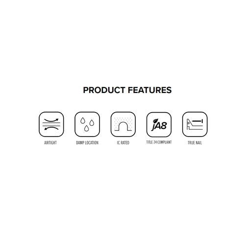 ELCO Lighting EL492ICA 4" Airtight Shallow New Construction Housing - Sonic Electric