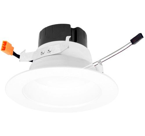 ELCO Lighting EL49530DW 12W 4" 0 - 10V LED Inserts 3000K - White Finish - Sonic Electric