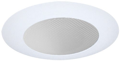 ELCO Lighting EL512SH 5" Shower Trim with Albalite Lens - White Finish - Sonic Electric